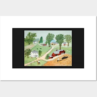 grandma moses Posters and Art